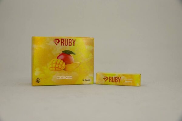 Ruby Carts mango Kush flavor